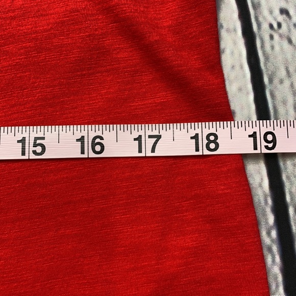 BANANA REPUBLIC Red Dress Size: Large/Petite - Picture 10 of 17